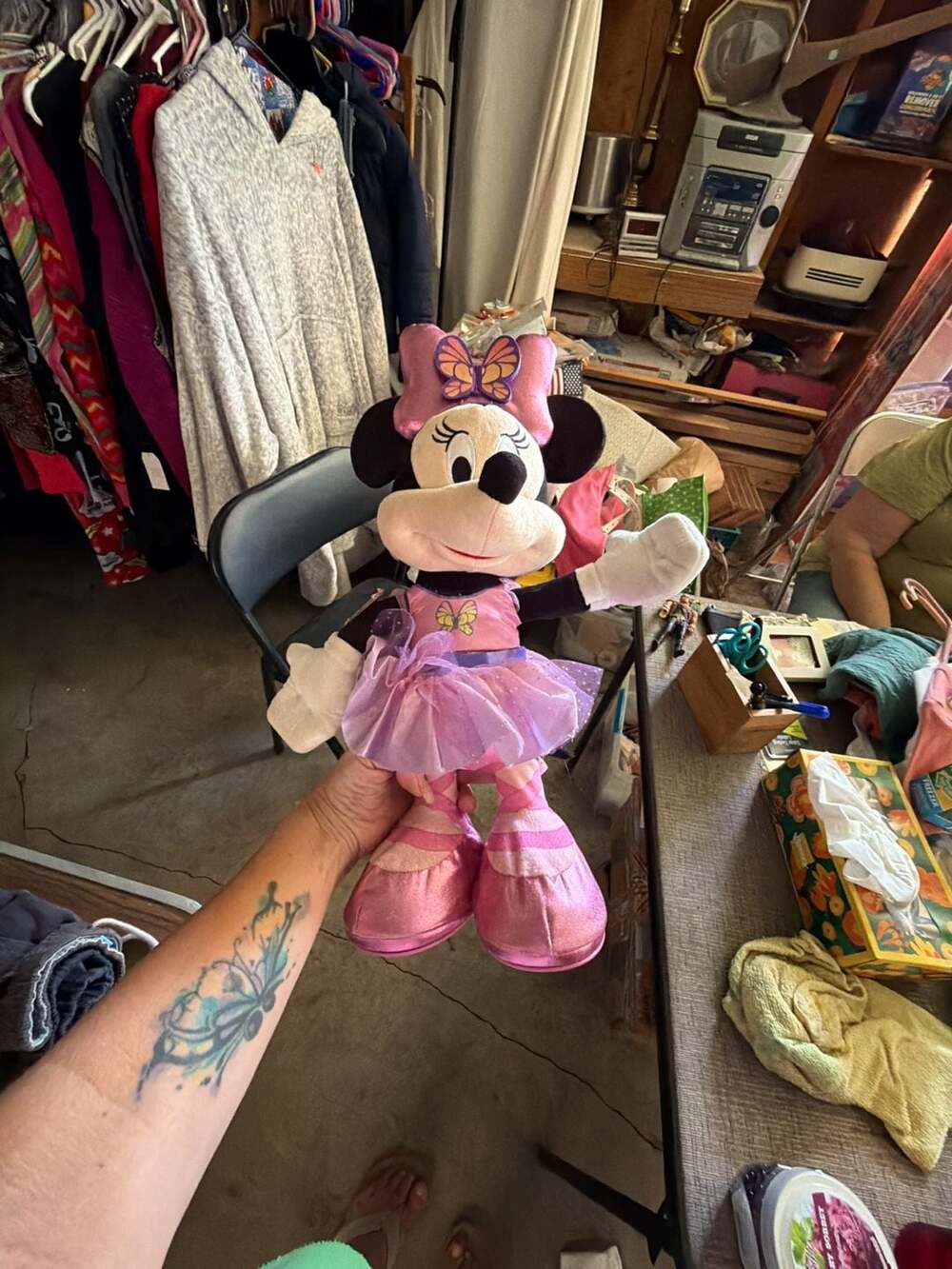 Disney Minnie Mouse Butterfly Ballerina Plush Doll